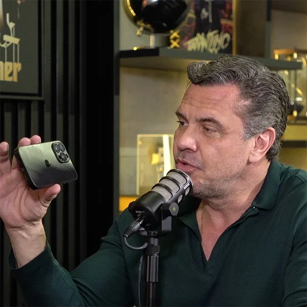 Lázaro no podcast
